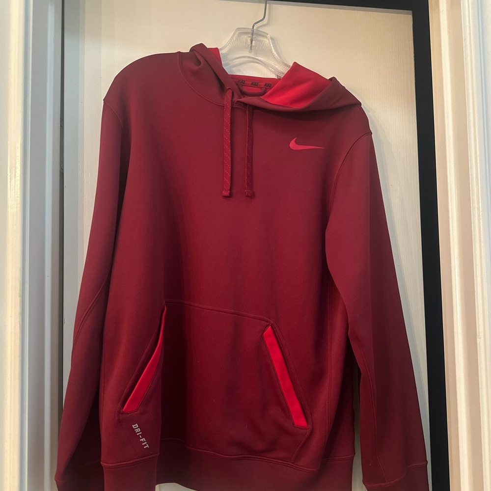 Nike Men's Red Hoodie